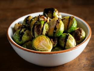 Harvest Brussels Sprouts