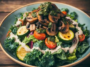 Light Carb Vegan Salad Bowl