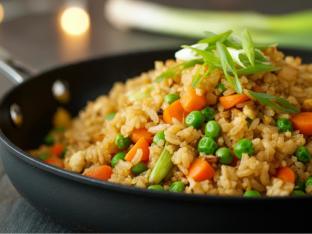 Vegan Fried Rice by the Pan