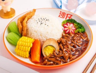 Braised Minced Pork With Rice