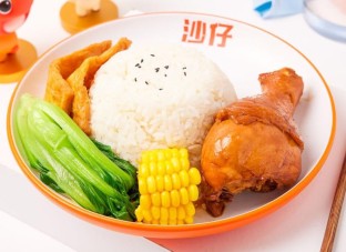 Soy Drumstick With Rice