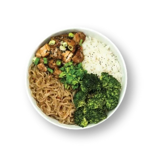 Spicy Teriyaki Chicken Grain Bowl