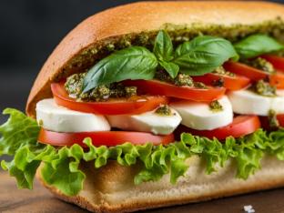 Tomato Mozzarella Sandwich Tomato Mozzarella Sandwich