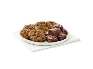 Large Chocolate Chunk Cookie and Chocolate Fudge Brownie Tray