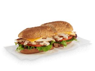 Chilled Grilled Chicken Sub with Side Salad Packaged Meal