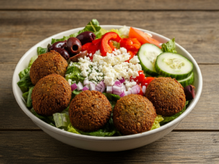 Falafel Greek Salad Box