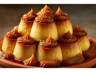 Flan with Dulce de Leche Flan with Dulce de Leche