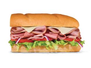 6-inch Cold Cut Sub Meal 6-inch Cold Cut Sub Meal