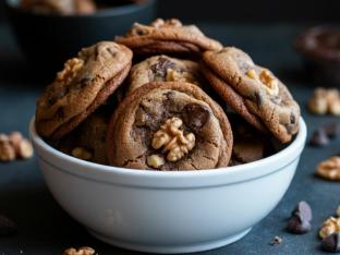 Mini Chocolate Chip Cookies Mini Chocolate Chip Cookies