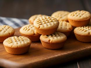 Mini Peanut Butter Cookies Mini Peanut Butter Cookies