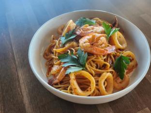 Seafood Oil Pasta [Small]