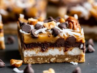 Homemade Magic Bars Homemade Magic Bars