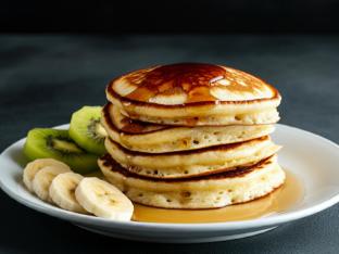 Pancakes and Fruit