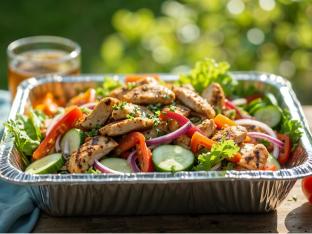 House Salad with Grilled Chicken [Large]