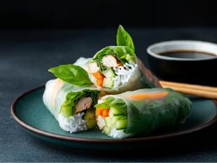 Spring Rolls with Chicken [Small]