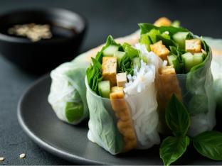 Spring Rolls with Tofu [Large]