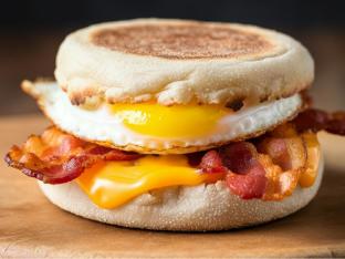 Bacon Egg and Cheese English Muffin