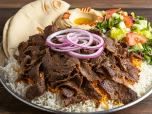 Beef Shawarma Plate