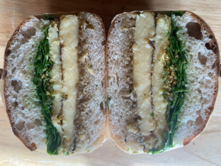 Panelle Sandwich and Salad Boxed Meal [Small]