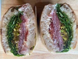 Prosciutto Sandwich and Salad Boxed Meal [Small]