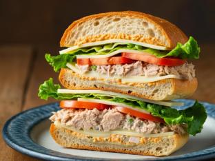 Tuna Club Sandwich