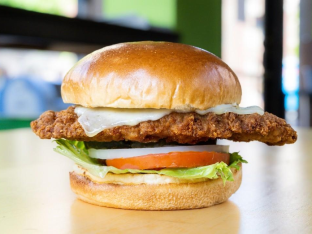 Fried Chicken Burger Meal [Small]