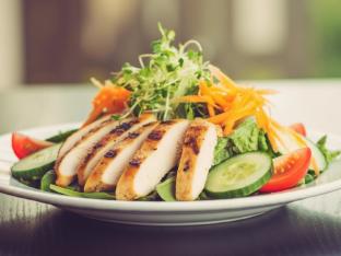 Garden Salad with Chicken (Allergen Free) [16 oz]