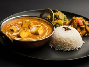 Paneer Butter Masala with Rice [16 oz]