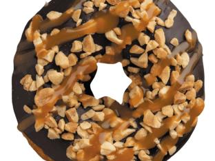 Chocolate Caramel Crunch Donut