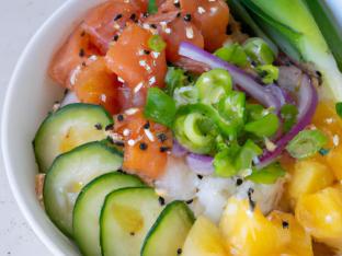 Salmon Aloha Bowl with Rice