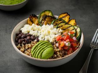 Vegetarian Colombian Grain Bowl Vegetarian Colombian Grain Bowl