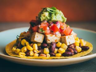 Yellow Corn Protein Bowl With Tofu Yellow Corn Protein Bowl With Tofu
