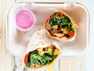 Organic Chicken Wrap Organic Chicken Wrap