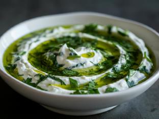 Fresh Herb Labneh Sauce Fresh Herb Labneh Sauce