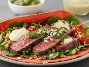 Steak Wrap Boxed Meal Steak Wrap Boxed Meal