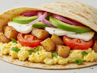 Gluten Free Breakfast Power Wrap Gluten Free Breakfast Power Wrap