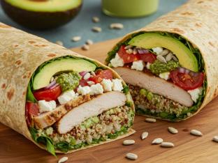 Avocado Chicken Wrap Avocado Chicken Wrap