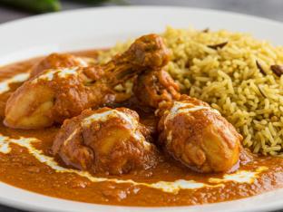 Murg Patiala with Rice [Small]