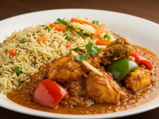 Kadai Murgh Meal [Large]