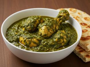 Murg Saagwala with Naan [Small]