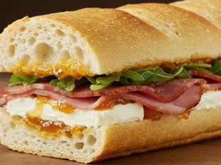 Honey-Cured Ham Sandwich