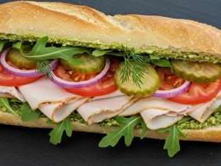 Gluten-Free, Dairy-Free All-Natural Turkey Sandwich
