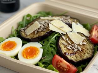 Eggplant Arugula Salad Boxed Meal