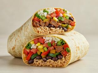 Vegan Beyond Meat Chipotle Burrito