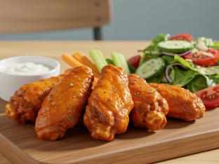 Buffalo Chicken Wings Boxed Meal [Small]