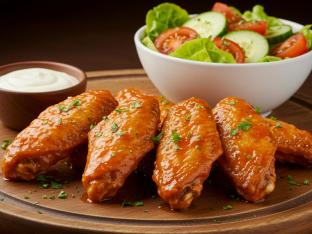 Habanero Chicken Wings Boxed Meal [Small]