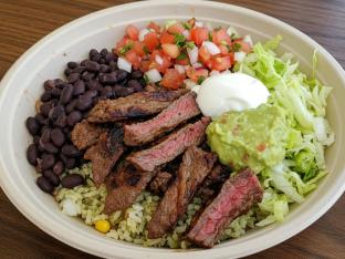 Mexican Bowl with Carne Asada