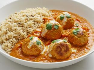 Murgh Kofta Curry with Rice [Small]