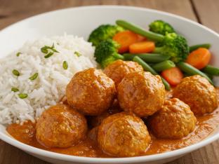 Murgh Kofta Curry Meal [Large]