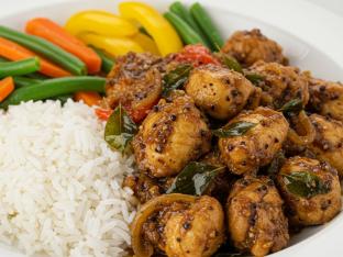 Chicken Chettinad Meal [Large]
